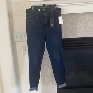 Kut from the Kloth Navy High-Rise Jeans NWT